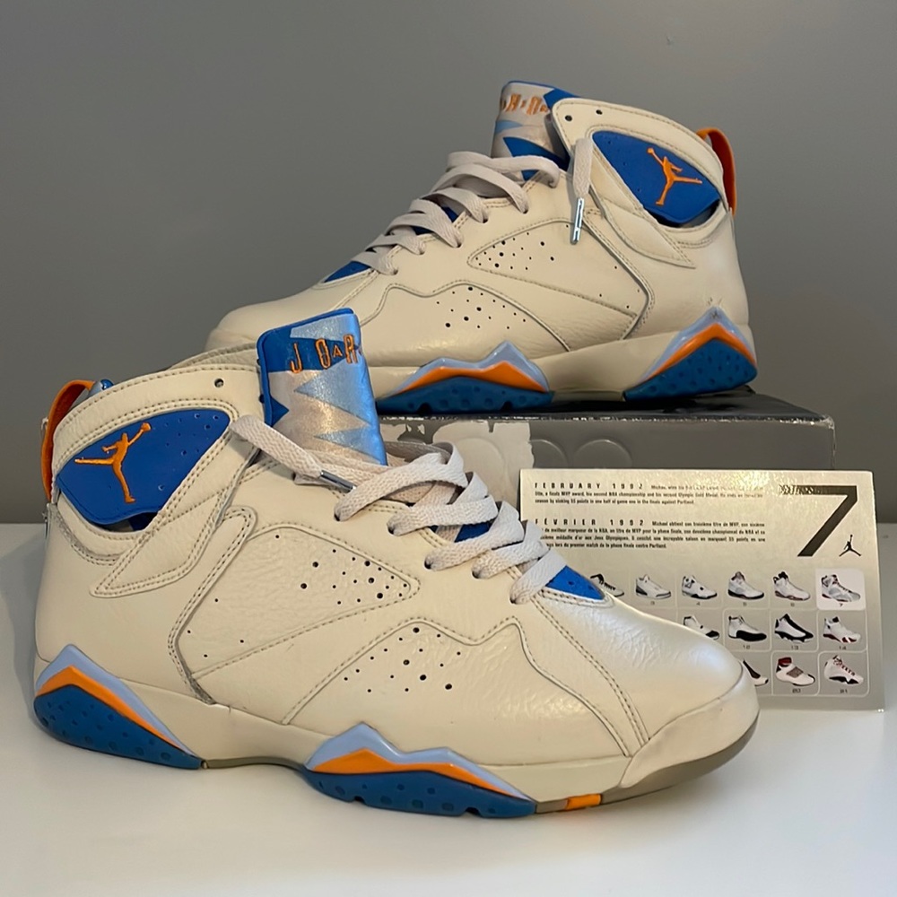 Jordan retro 7 pacific blues *rare releases